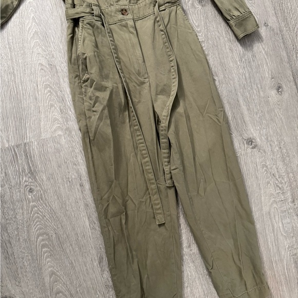 GAP olive green utility jumpsuit - Picture 8 of 9